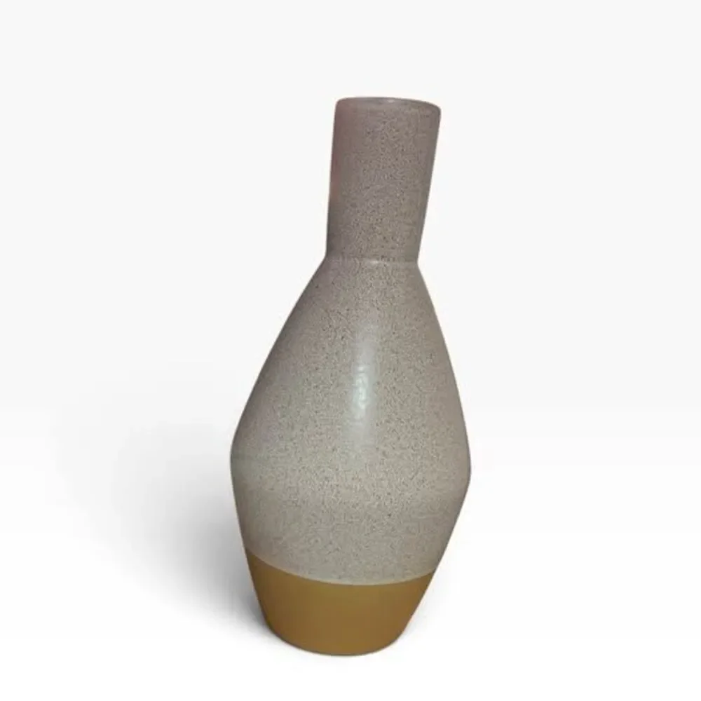 Macy’s two-tone tall ceramic vase